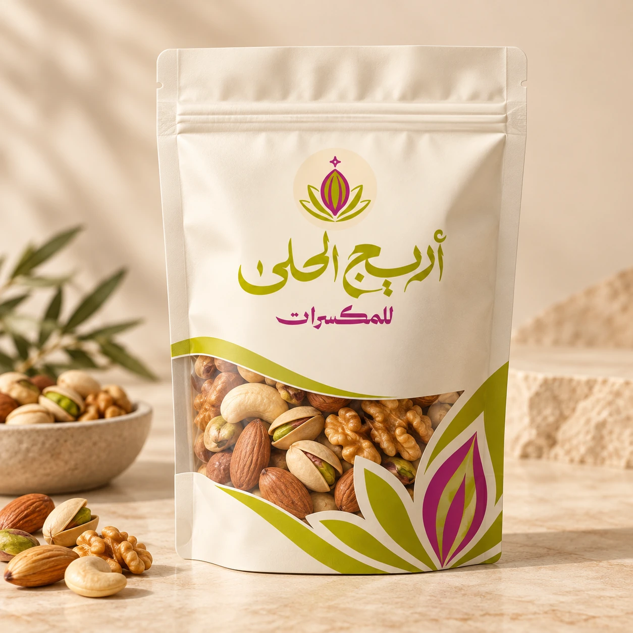 تصور تغليف أريج الحلى